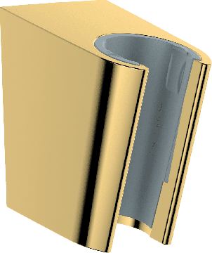 Hansgrohe - Sprchový držiak Porter S, leštený vzhľad zlata 28331990