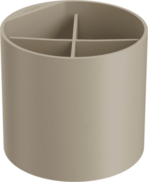 Hansgrohe WallStoris Planet Edition - Pohár Ø 126 mm, sand (recyklované) 28916210