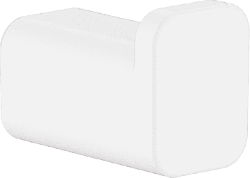 Hansgrohe AddStoris - Jednoduchý háčik, matná biela 41742700