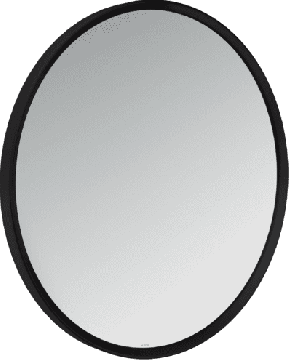 Axor Universal - Nástenné zrkadlo, čierna matná 42848670