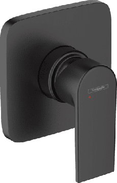Hansgrohe Vernis Shape - Páková sprchová batéria pod omietku, čierna matná 71658670
