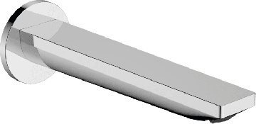 Hansgrohe Rebris E - Vaňový výtok, chróm 72431000