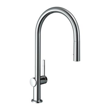 Hansgrohe Talis M54 - Páková kuchynská batéria 210, vyťahovateľná sprška, 2jet, chróm 72800000