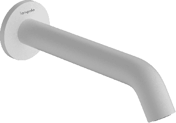 Hansgrohe Tecturis S - Vaňový výtok, biela matná 73411700