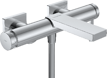 Hansgrohe Tecturis E - Páková vaňová batéria, chróm 73420000