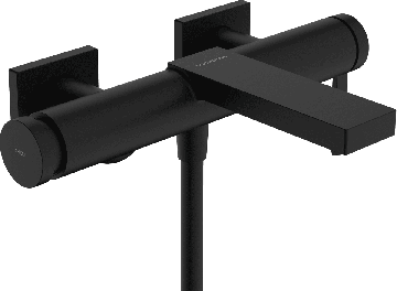 Hansgrohe Tecturis E - Páková vaňová batéria, čierna matná 73420670