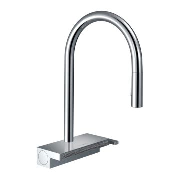 Hansgrohe Aquno Select M81 - Páková kuchynská batéria 170, vyťahovateľná sprška, 3jet, sBox, chróm 73831000