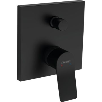 Hansgrohe Vivenis - Páková vaňová batéria pod omietku, čierna matná 75415670