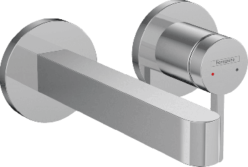 Hansgrohe Finoris - Páková umývadlová batéria pod omietku s ramenom 168 mm, chróm 76051000