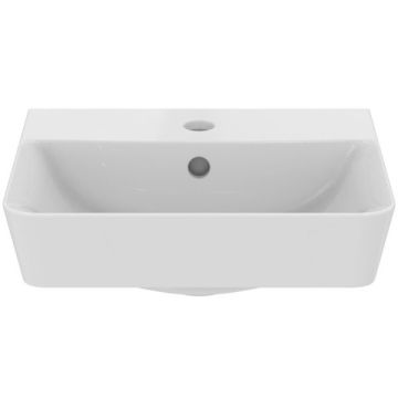 Ideal Standard Connect Air - Umývadlo 400x350 mm, s prepadom, biela E030701