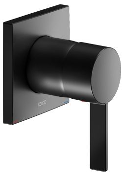 Keuco Ixmo - Páková batéria pod omietku so štvorcovou rozetou, čierna matná 59551379502