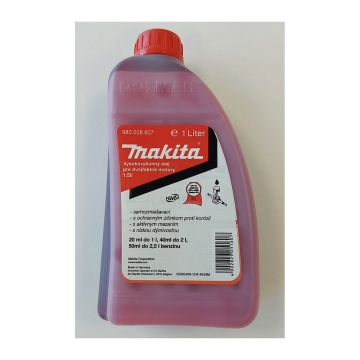 Makita 980008607 - OLEJ DO BENZÍNU 1 LITER   1:50 2-TAKT