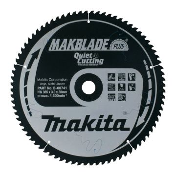 Makita B-08741 - KOTÚČ PÍLOVÝ 355 x 30 mm 80 z