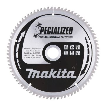 Makita B-33308 - KOTÚČ PÍLOVÝ 250 x 30 mm 80 z