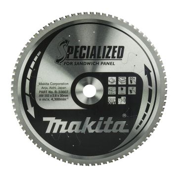 Makita B-33607 - KOTÚČ PÍLOVÝ SENDV.PAN. 355 x 30 mm 80z