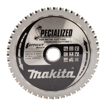 Makita B-69331 - KOTÚČ PÍL. KOV EFFICUT 150 x 20 mm 48 z