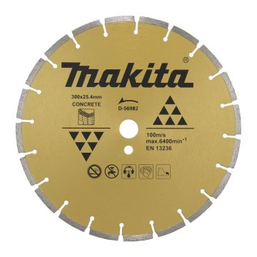 Makita D-56982 - KOTÚČ DIAMANTOVÝ 300x25.4x7.5MM