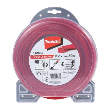 Makita E-01834 - ŽACIE LANKO TVORHRAN ČERV. 2,7 x 30 m