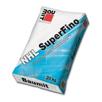 Baumit NHL SuperFino – Hladká prírodná stierka na vytvorenie hladkého povrchu - 20 kg