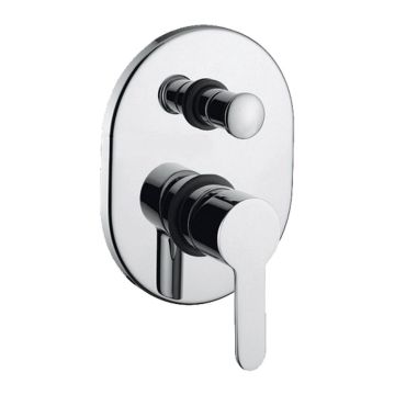 Nobili ABC - Vaňová batéria pod omietku - komplet, chróm 87100