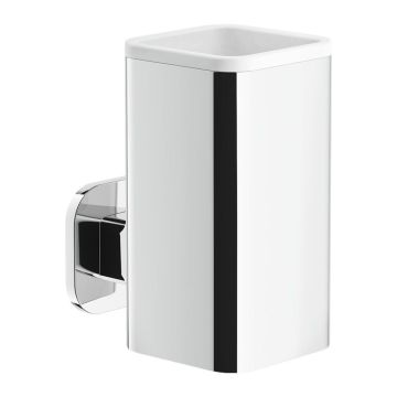 Nobili Loop - pohár nástenný, chróm