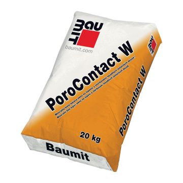 Baumit PoroContact W – Vysokoparopriepustná lepiaca malta na izolačné dosky MultiPor - 25 kg