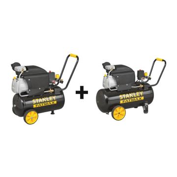 Stanley SET KOMPRESOROV - Kompresor remeňový olejový, D251/10/24S + D251/10/50S, FTM