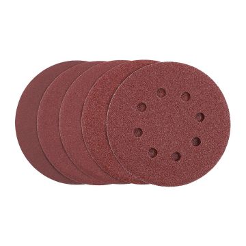 Stanley STA32047 - Papier brúsny na excentrickú brúsku, 1×P60, 1×P80, 2×P120, 1×P180