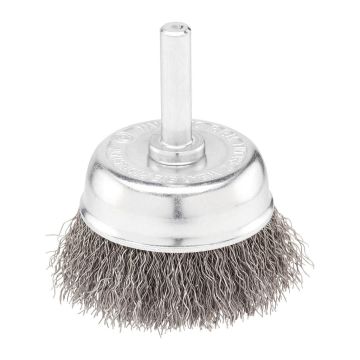 Stanley STA36030 - Kefa do vŕtačky, oceľová vlnitá hrnčeková, stopka Ø8mm, Ø50mm