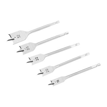 Stanley STA52275 - Vrták plochý do dreva, Ø16-20-22-25-32/152mm, 5-dielna sada