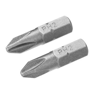 Stanley STA61021 - Bit skrutkovač PH2×25mm, 2ks