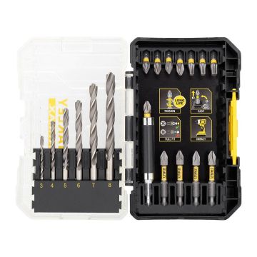 Stanley STA88554 - Sada vrtákov 19-dielna FatMax®