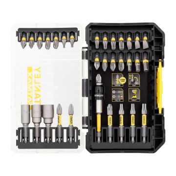 Stanley STA88557 - Sada bitov 32-dielna s magnetickým Screwlock systémom