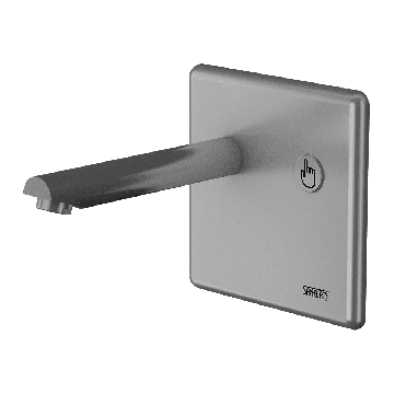 Sanela - Piezo nástenná umývadlová batéria, dĺžka výtoku 250 mm, 24 V DC