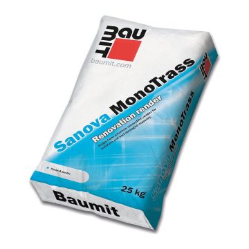 Baumit Sanova MonoTrass – Trasová sanačná omietka - 25 kg