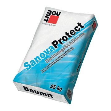 Baumit Sanova Protect – Izolačná malta na plošnú izoláciu muriva proti vlhkosti - 25 kg