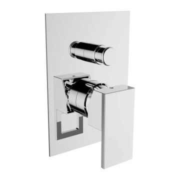 Teorema Pillar - Vaňová batéria pod omietku, komplet, chróm 8G010