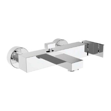 Teorema Pillar - Vaňová batéria nástenná, chróm 8G160