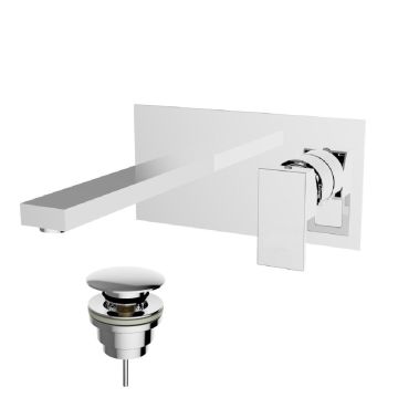 Teorema Pillar - Umývadlová batéria pod omietku, komplet, chróm 8G316