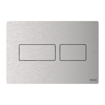 TECEsolid - Kovové ovládacie tlačidlo pre WC, brúsená nerezová oceľ 9240434