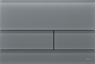 TECEsquare - Ovládacie tlačidlo pre WC, signálne šedé sklo 9240826