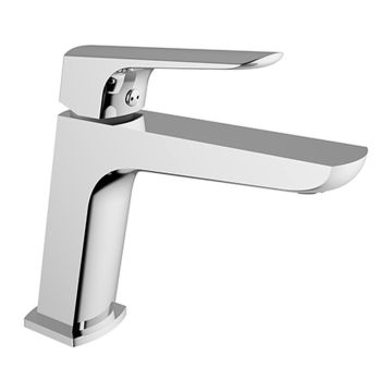 Teorema Edge - Umývadlová batéria s odtokovou súpravou Push-Open, chróm 8E301