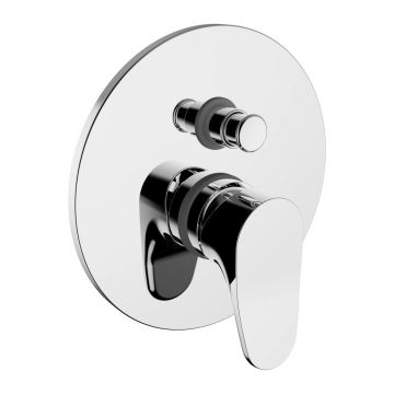 Teorema Tag - vaňová batéria pod omietku, komplet, chróm 8L010