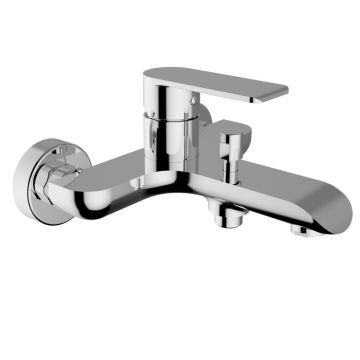 Teorema XS - Vaňová batéria nástenná, chróm 8X160