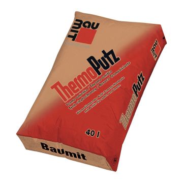 Baumit Termo omietka – Ručná tepelnoizolačná omietka na murivo do interiéru aj exteriéru - 40 l