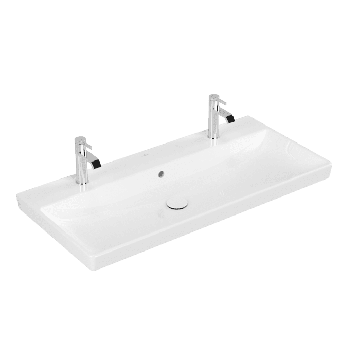 Villeroy & Boch Avento - Umývadlo na skrinku 1000x470mm, s prepadom, alpská biela 4156A401