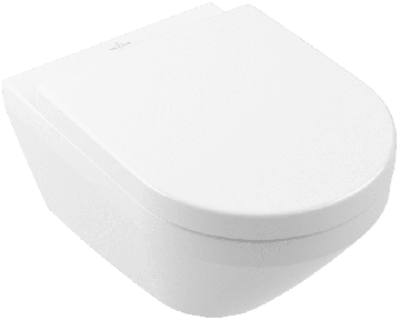 Villeroy & Boch Architectura Combi-Pack - SET závesné WC TwistFlush[e³]  + sedátko SoftClosing, alpská biela 4694CL01