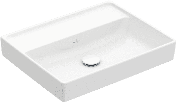 Villeroy & Boch Collaro - Umývadlo 550x440 mm, bez prepadu, alpská biela 4A335801