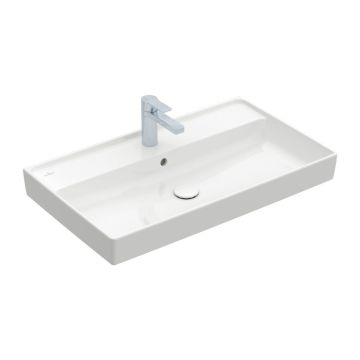 Villeroy & Boch Collaro - Umývadlo 800x470 mm, brúsené s prepadom, alpská biela 4A338G01