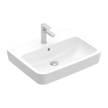 Villeroy & Boch O.novo - Umývadlo 550x460 mm, s prepadom, brúsené, alpská biela 4A41MG01